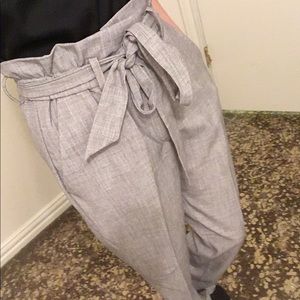 H&M paper bag pant